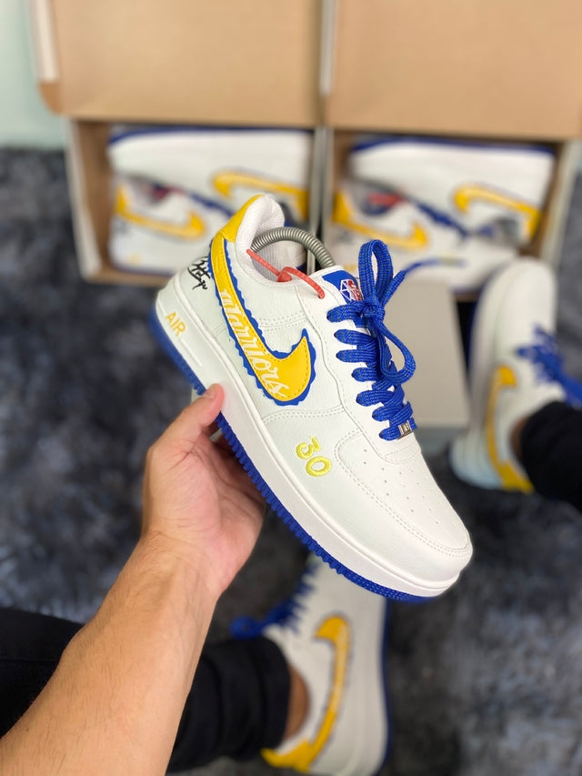 Tênis Nike Air Force - GOLDEN STATE WARRIOS