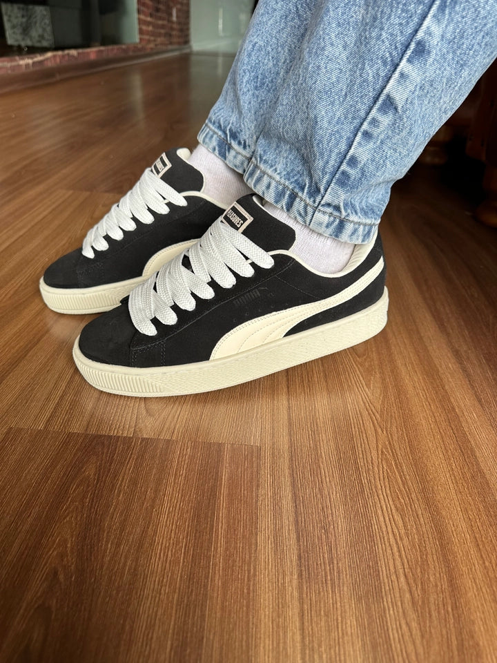 PUMA SUEDE XL - Preto branco