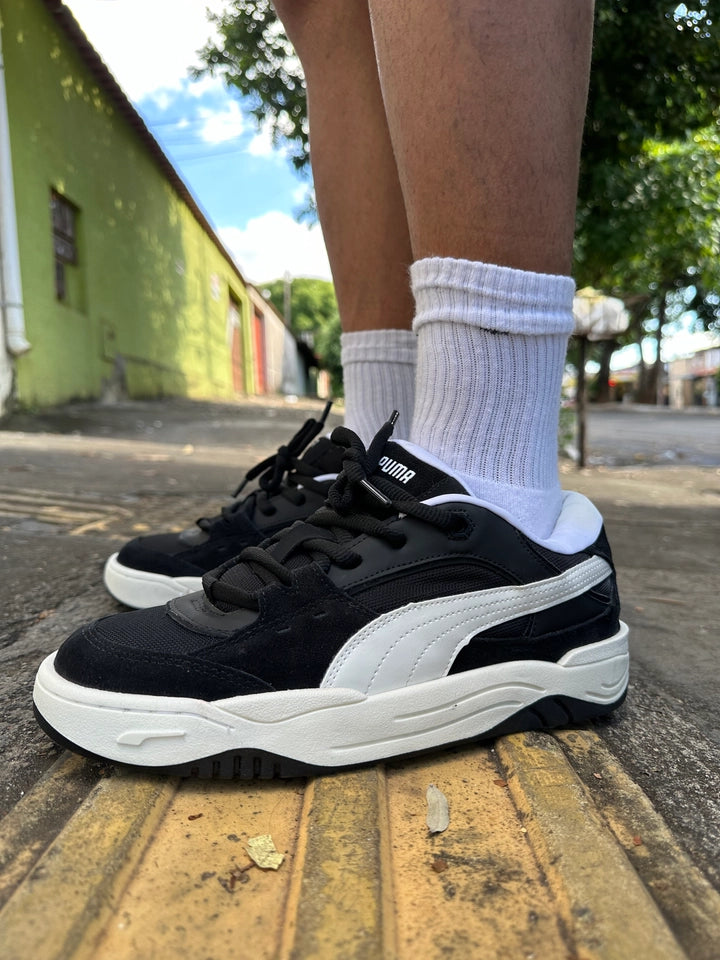 PUMA 180 - PRETO BRANCO