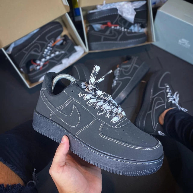 Nike Air Force - BLACK DETALHES