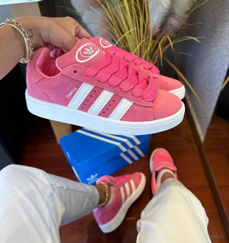 Adidas Campus 00's Rosa Lançamento + Relógio de Brinde