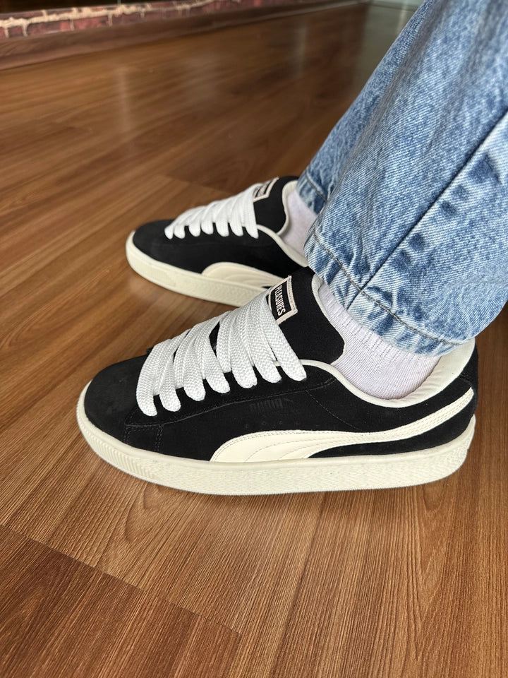 PUMA SUEDE XL - Preto branco