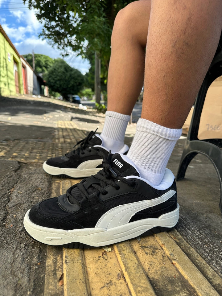 PUMA 180 - PRETO BRANCO