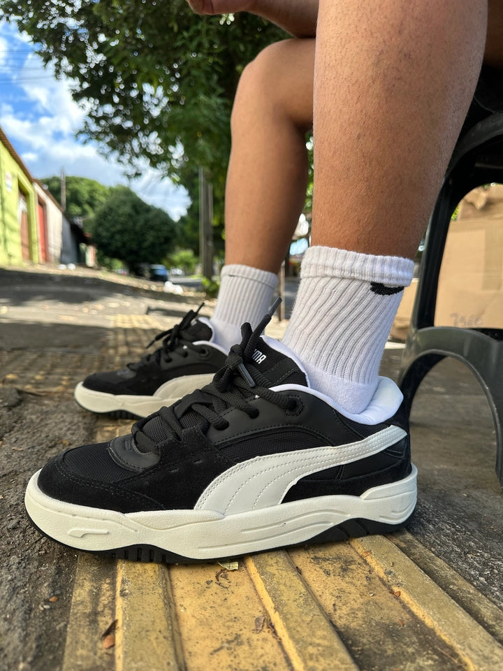 PUMA 180 - PRETO BRANCO