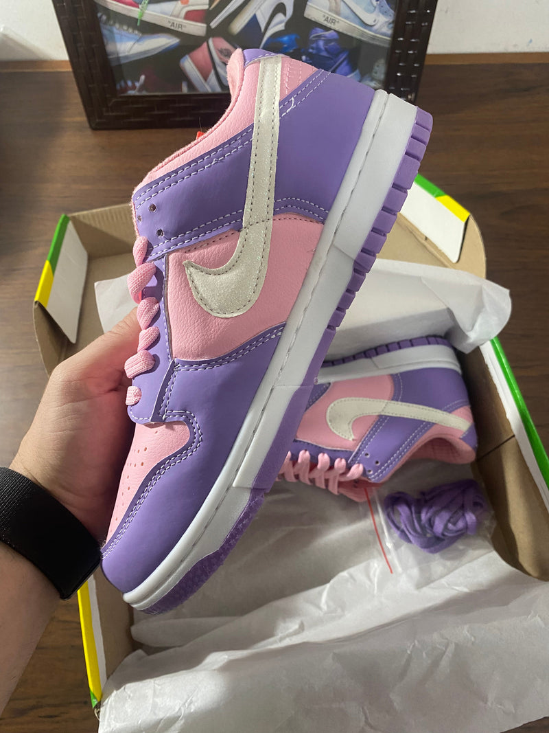 Dunk Low roxo lançamento oferta + relógio de brinde