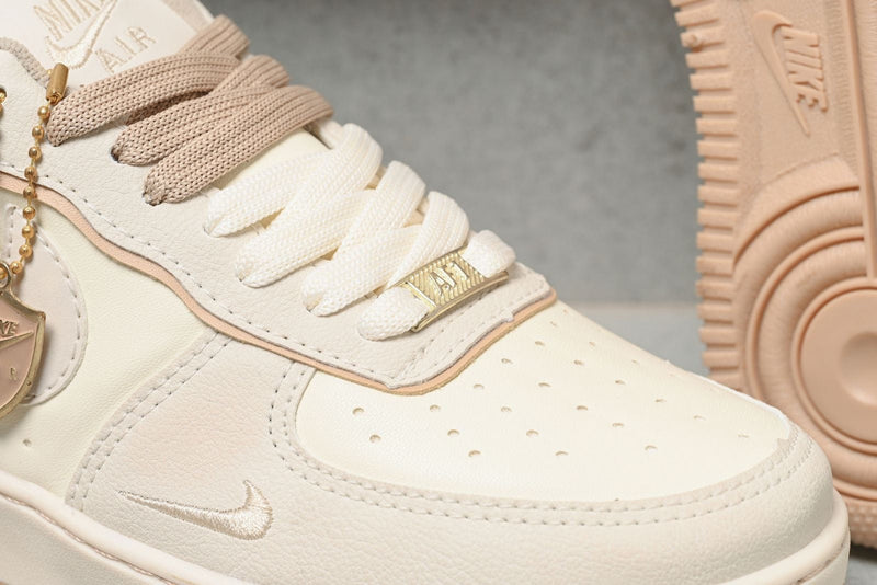 Air Force 1 medalha bege unissex lançamento oferta + relógio de brinde