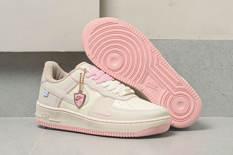 Air Force 1 medalha rosa lançamento oferta + relógio de brinde