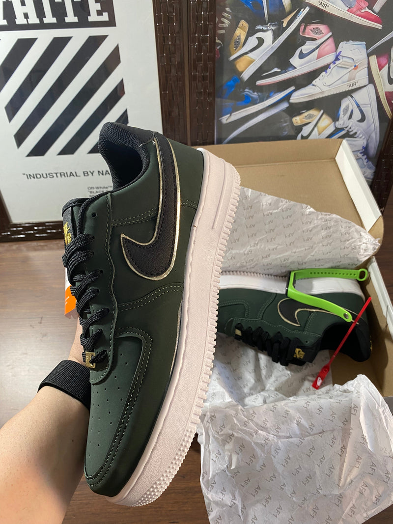 Air Force 1 Verde lançamento oferta + relógio de brinde