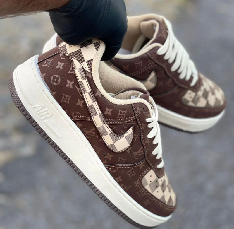 Air Force 1 L0uis Vu1tton  lançamento oferta + relógio de brinde