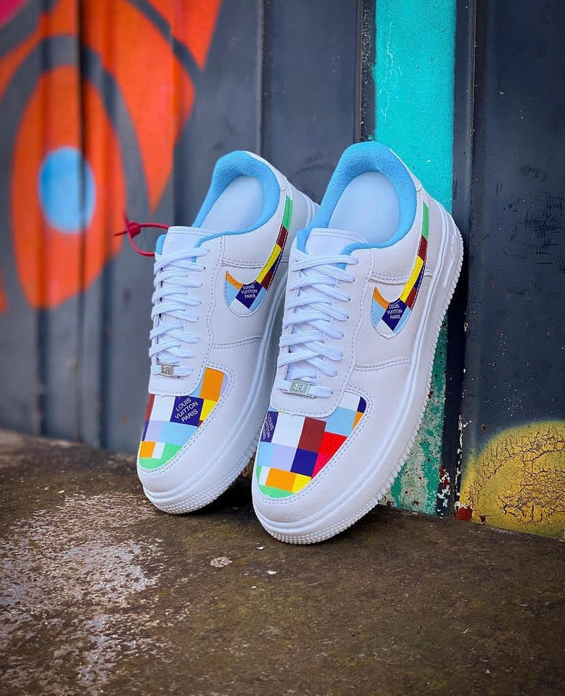 Air Force 1 L0uis Vu1tton  lançamento oferta + relógio de brinde