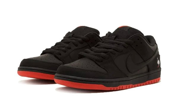 Dunk Low Black/Red bird lançamento oferta