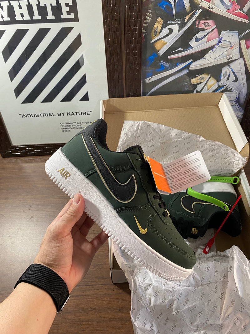 Air Force 1 Verde lançamento oferta + relógio de brinde