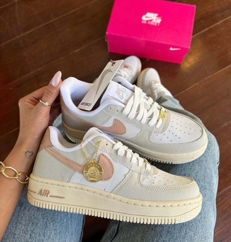 Air Force 1 rose Coin lançamento oferta + relógio de brinde