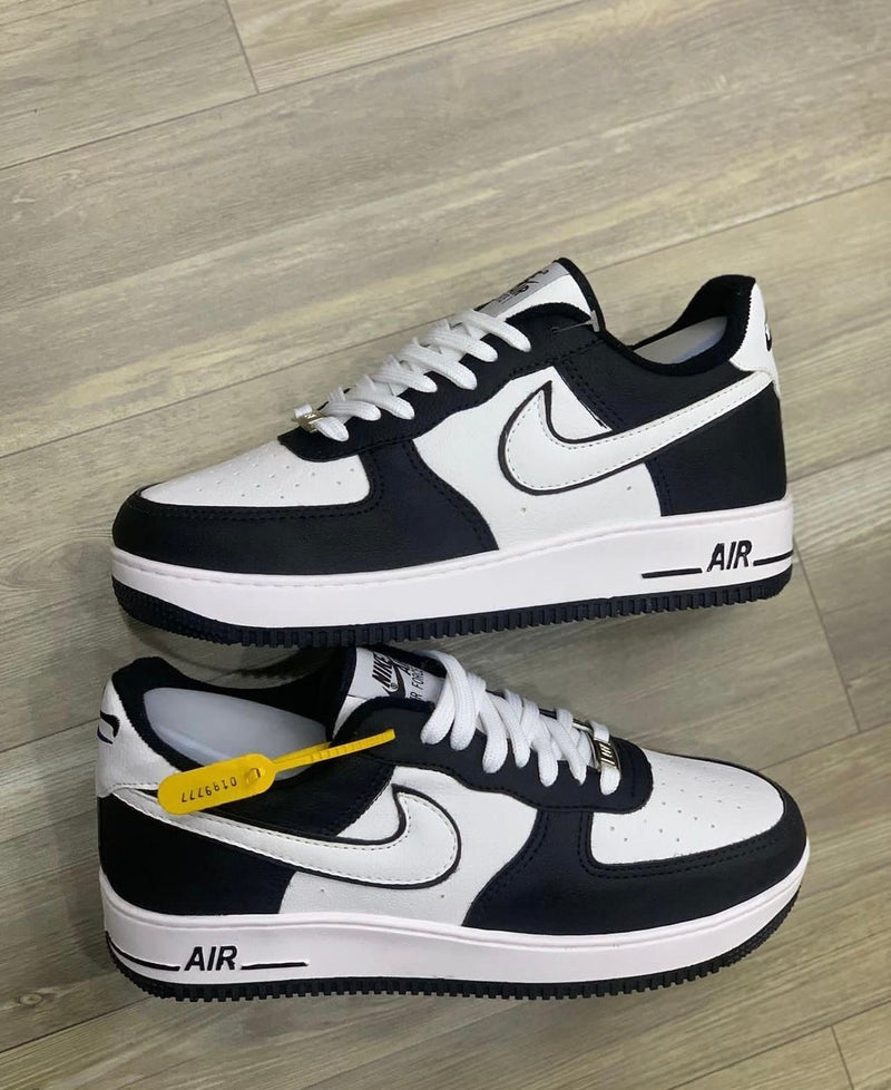 Air Force 1 Preto/Branco lançamento + brinde