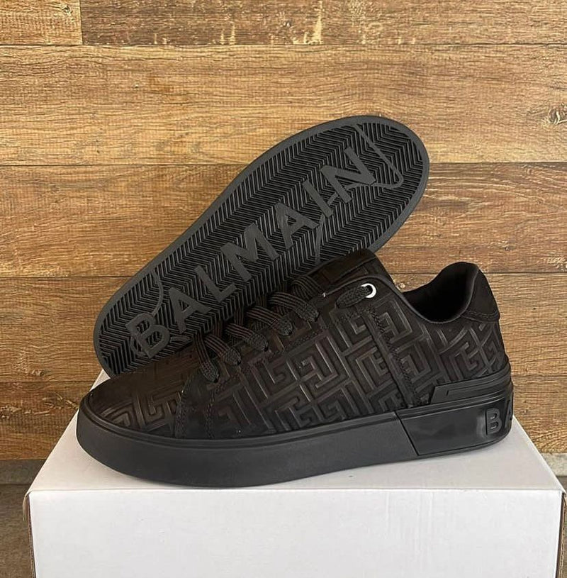 Tênis Balmain lançamento imported black