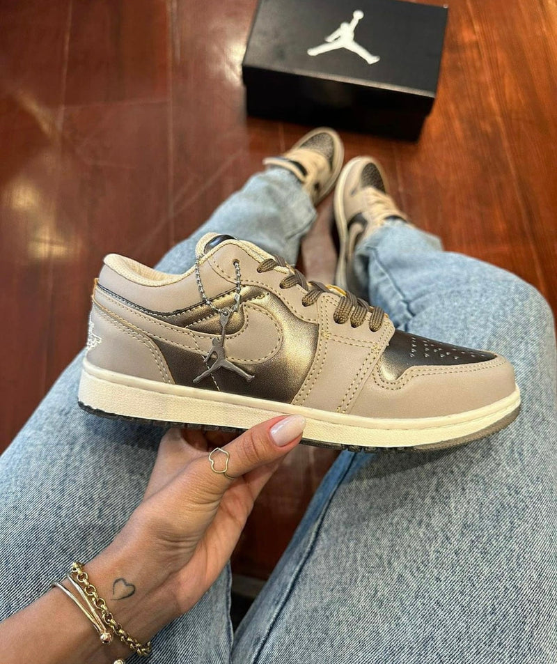 Tênis Jordan 1 Low rosa lançamento imported oferta