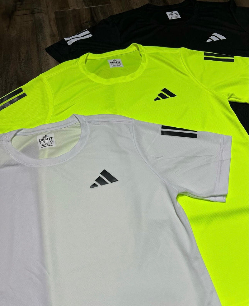 Kit 3 camisetas Adidas trio dryfit - mega oferta