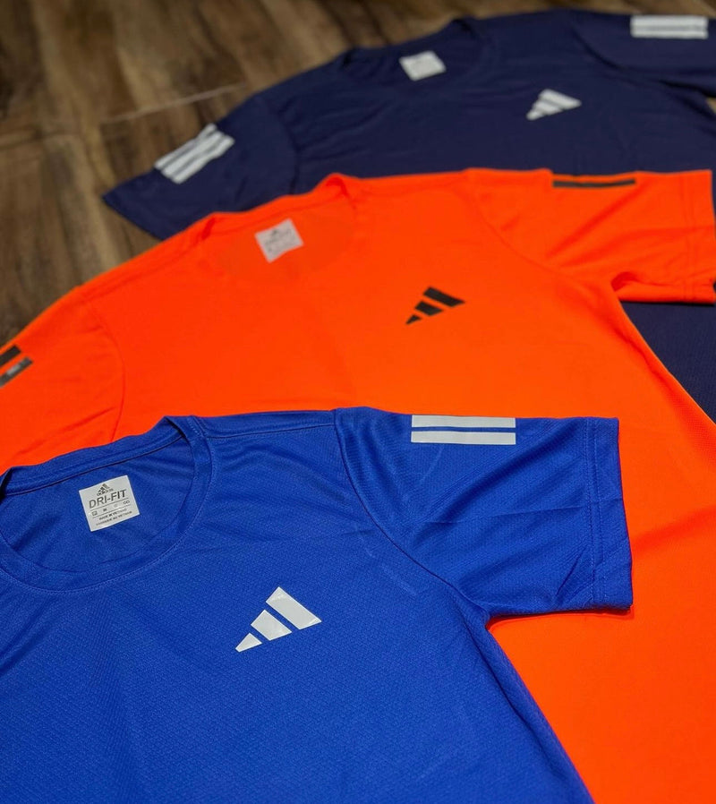 Kit 3 camisetas Adidas trio dryfit - mega oferta