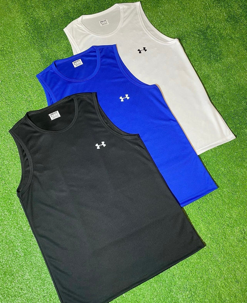 Kit 3 Regatas Under Armour dryfit - mega oferta