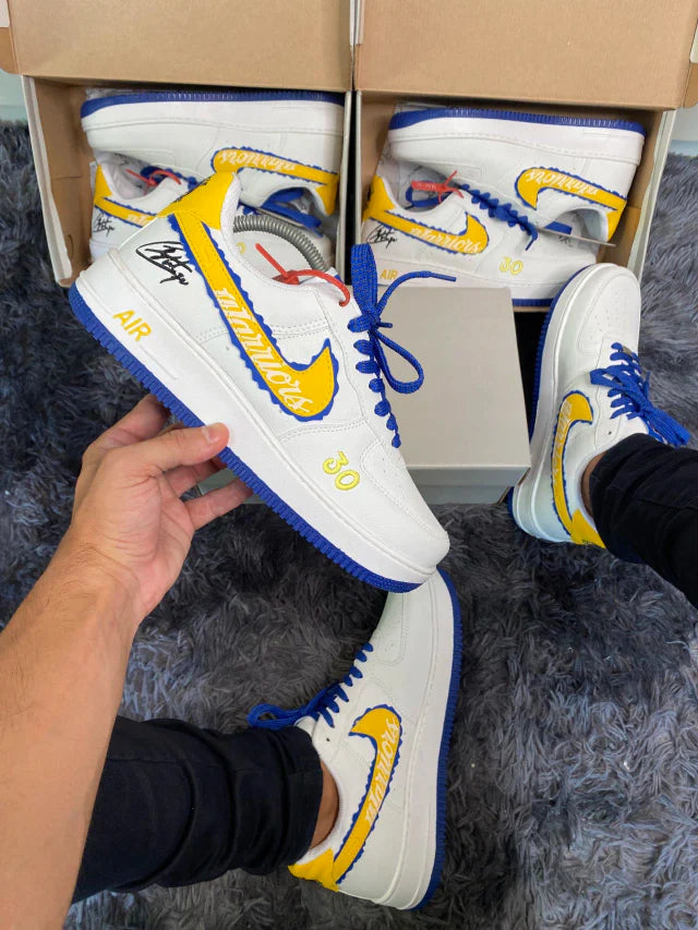 Tênis Nike Air Force - GOLDEN STATE WARRIOS