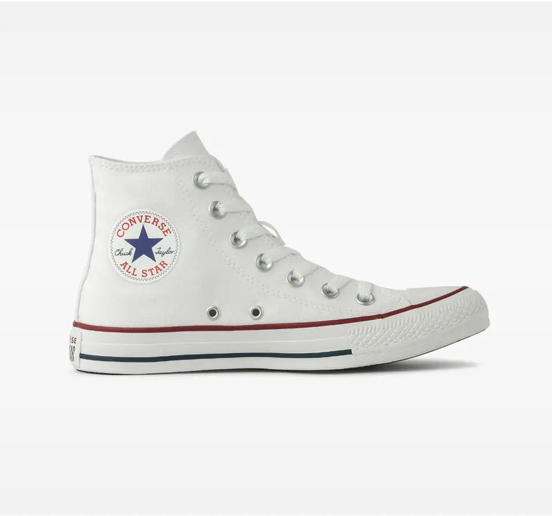 Tênis Infantil/Adulto Unissex Converse All Star Cano Alto Branco