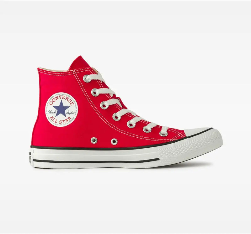 Tênis Infantil/Adulto Unissex Converse All Star Cano Alto Vermelho