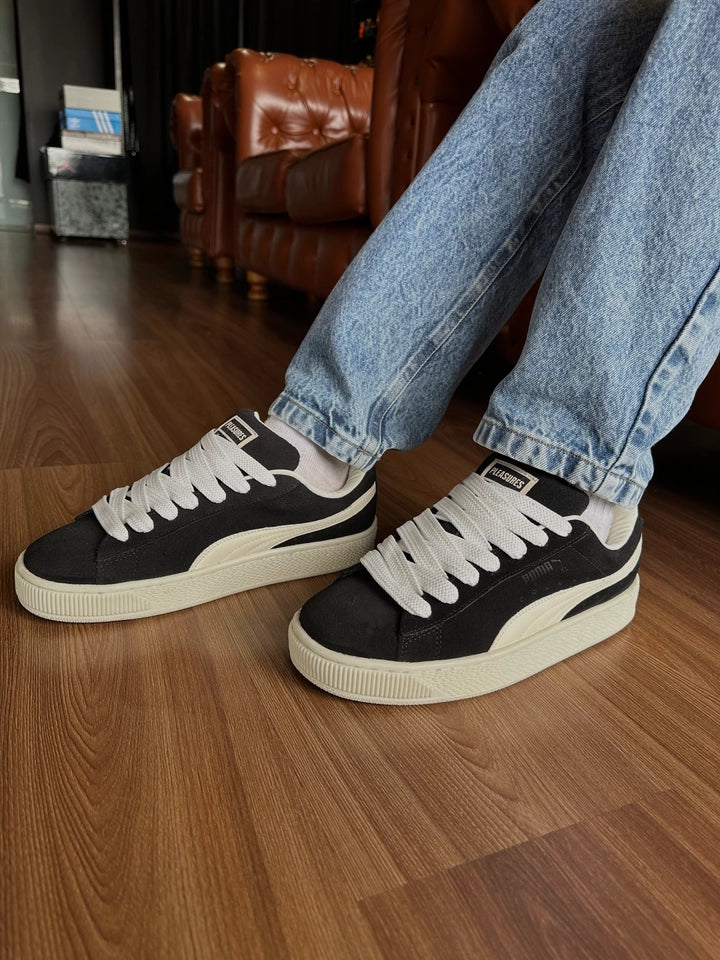 PUMA SUEDE XL - Preto branco