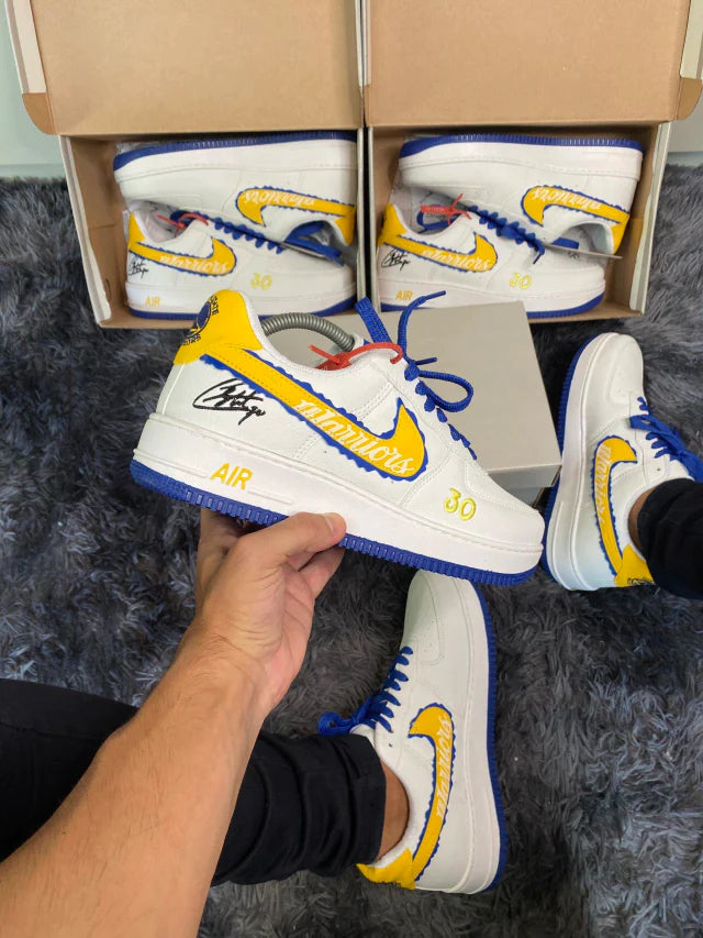 Tênis Nike Air Force - GOLDEN STATE WARRIOS