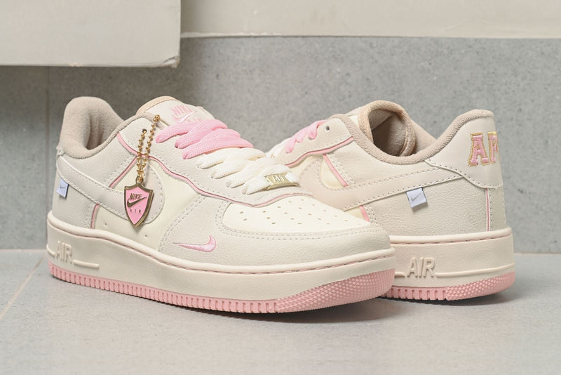 Air Force 1 medalha rosa lançamento oferta + relógio de brinde