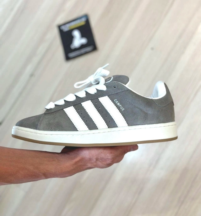 Adidas Campus Cinza  lançamento + Relógio de brinde