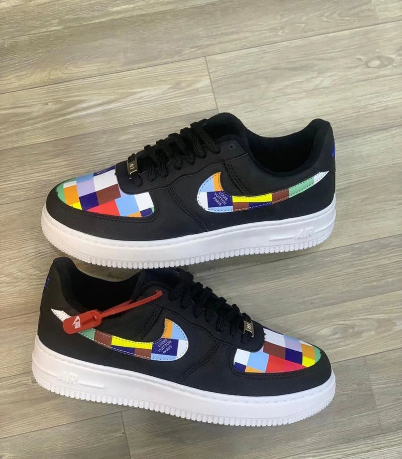 Air Force 1 LV lançamento oferta + relógio de brinde