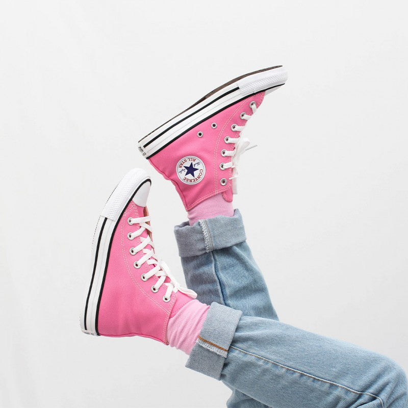 Tênis Infantil/Adulto Unissex Converse All Star Cano Alto Rosa