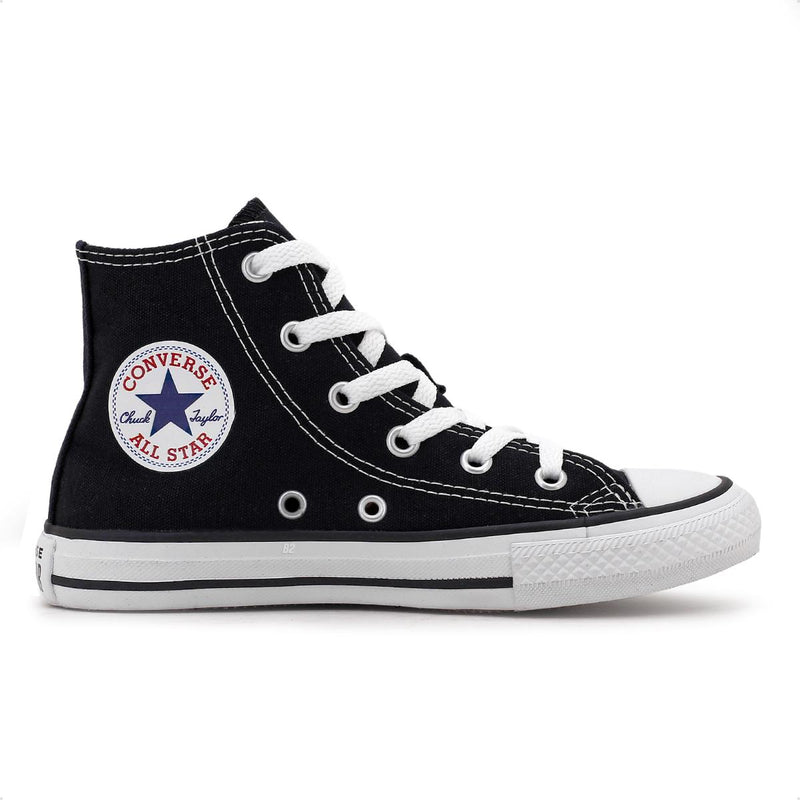 Tênis Infantil/Adulto Unissex Converse All Star Cano Alto Preto