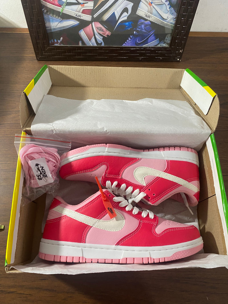 Dunk Low Barbie lançamento oferta + relógio de brinde