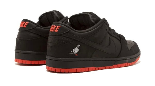 Dunk Low Black/Red bird lançamento oferta