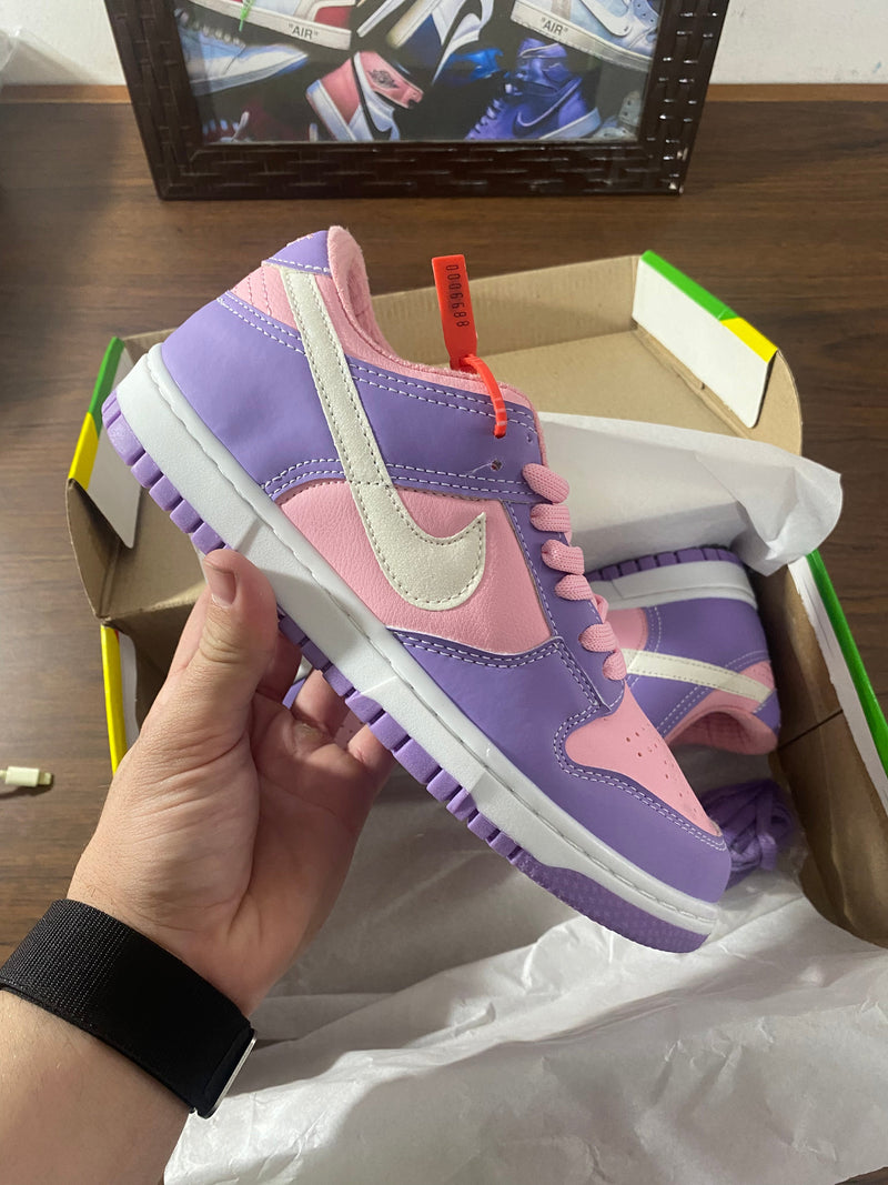 Dunk Low roxo lançamento oferta + relógio de brinde